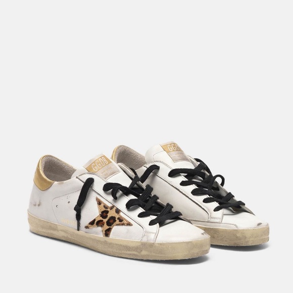 golden goose sneakers leopard star